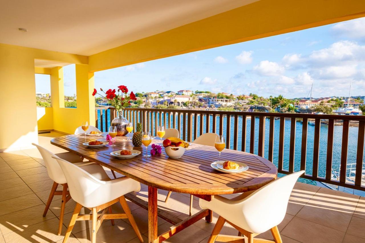 Droom Appartement Met Uitzicht Op De Jachthaven Jan Thiel Dış mekan fotoğraf