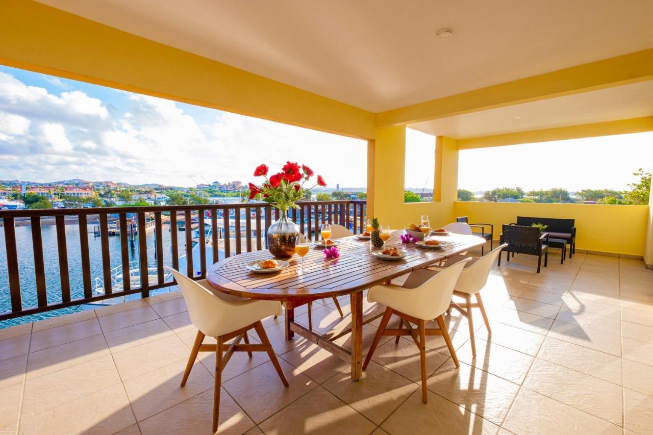 Droom Appartement Met Uitzicht Op De Jachthaven Jan Thiel Dış mekan fotoğraf