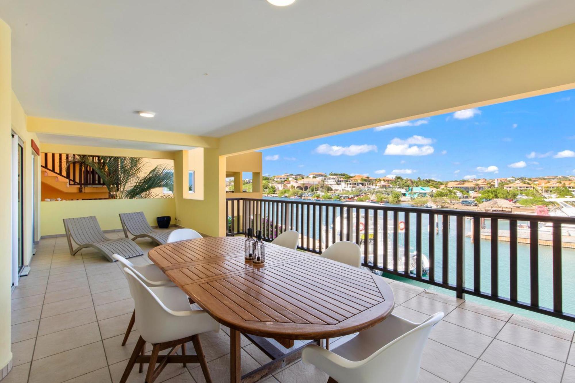 Droom Appartement Met Uitzicht Op De Jachthaven Jan Thiel Dış mekan fotoğraf